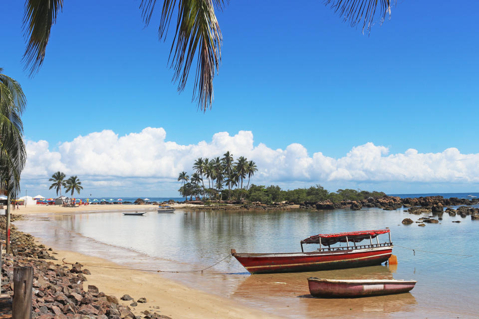 Der Quarta Praia in Morro de Sao Paulo in Brasilien (Bild: Getty Images)