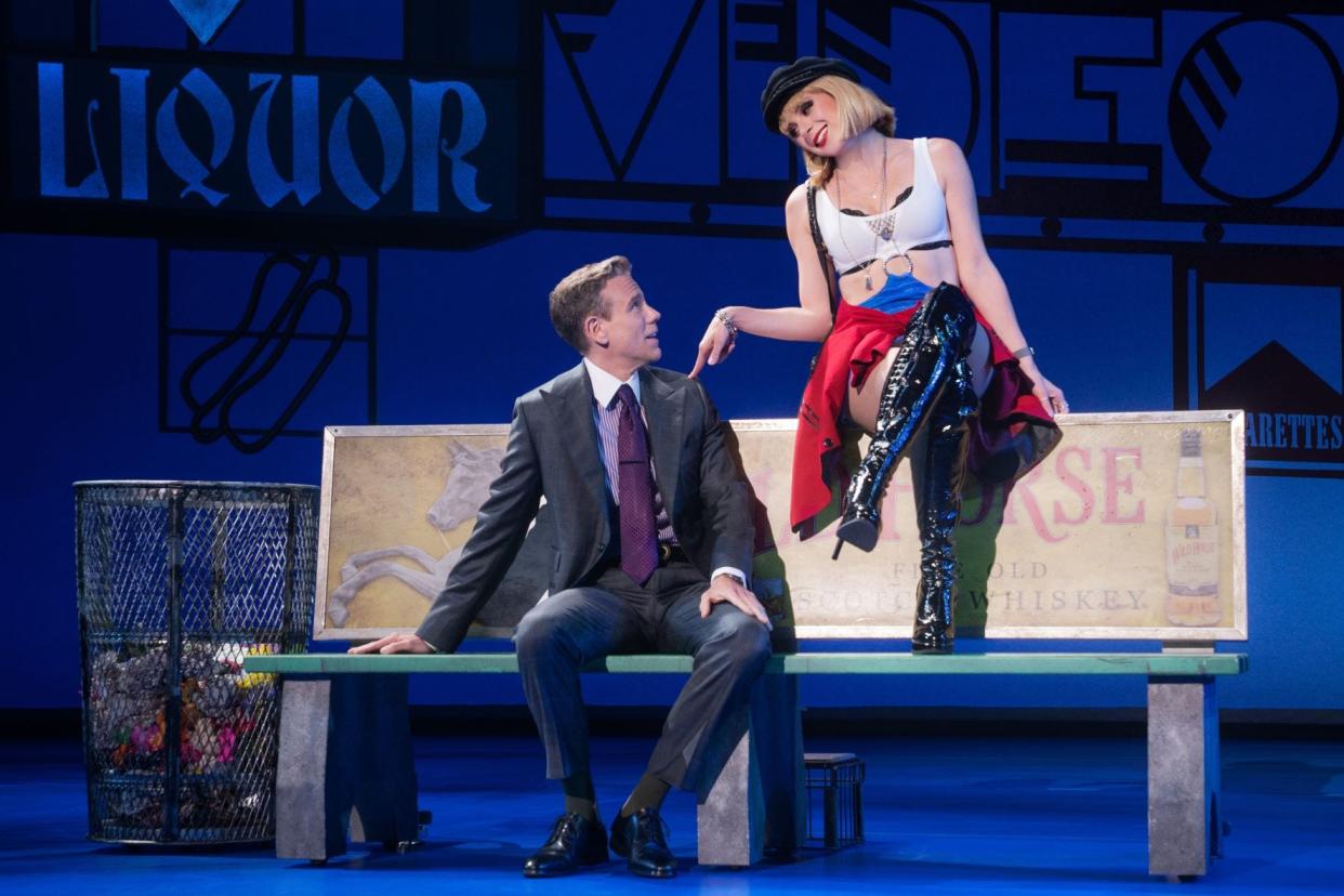 Adam Pascal and Olivia Valli in "Pretty Woman: The Musical."