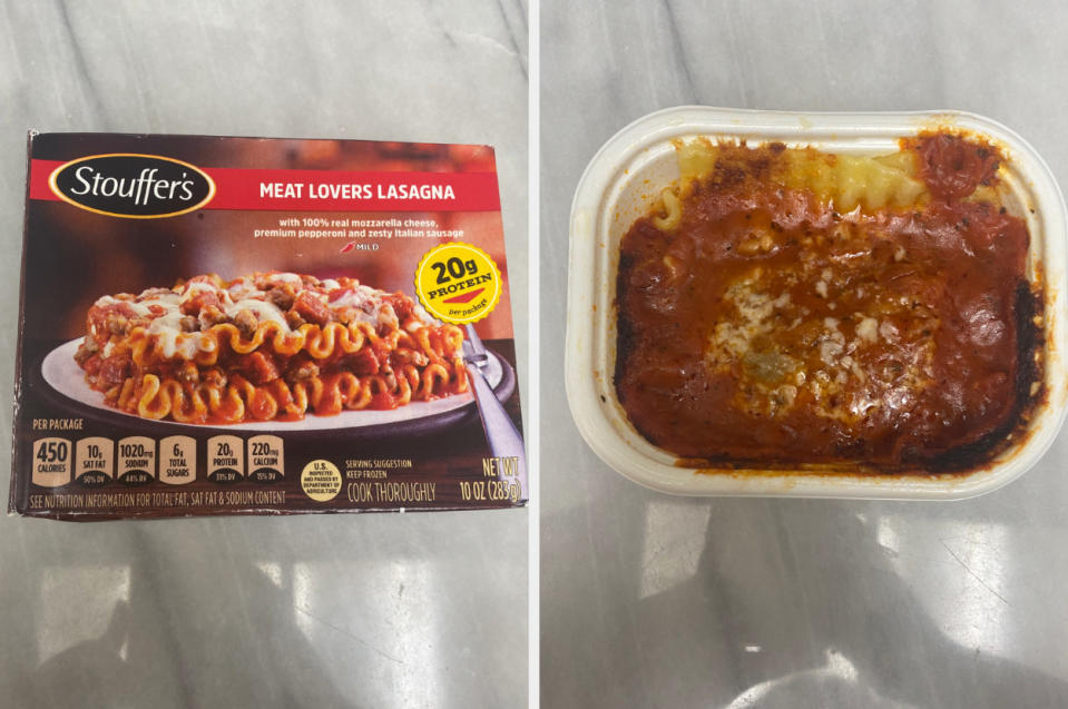 Stouffer's Meat Lovers Lasagna