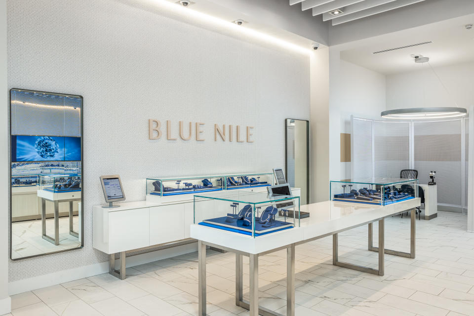 Blue Nile’s Century City showroom boutique - Credit: Courtesy of Blue Nile