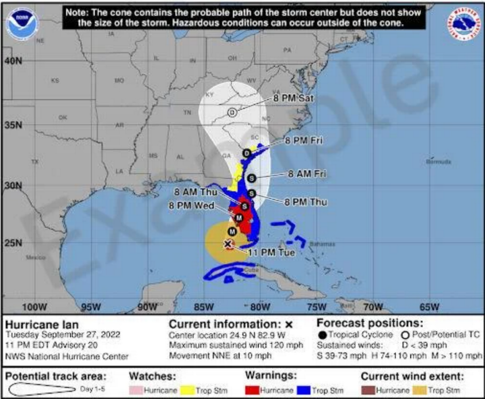 A look at the new hurricane maps coming in 2024, with an updated ‘cone