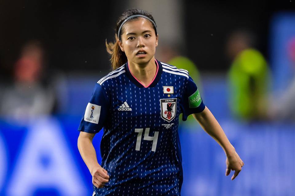 Japan has had the fifth-most confirmed cases of COVID-19 in the world, and every member of the country's SheBelieves Cup delegation, including midfielder Yui Hasegawa (pictured), has been medically cleared for the event. (Photo by VI Images via Getty Images)