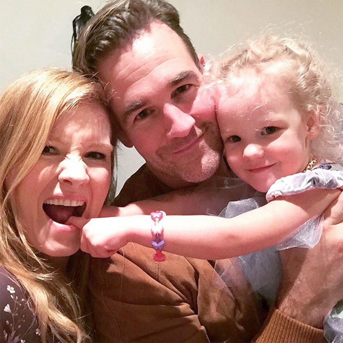 Happy Birthday Annabel James Van Der Beek Shares Sweet Snap Of His 