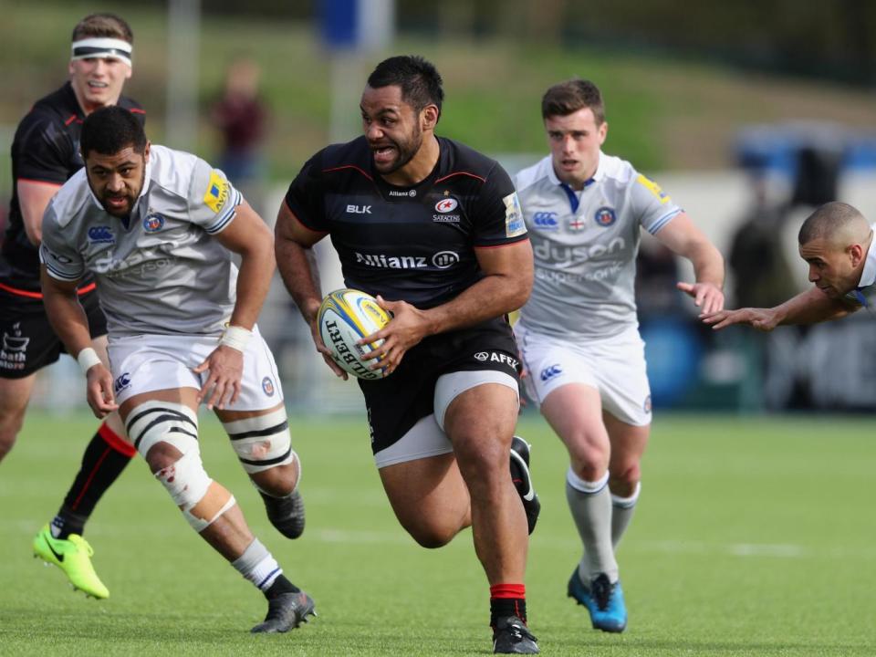 Billy Vunipola made an impressive try-scoring performance (Getty)