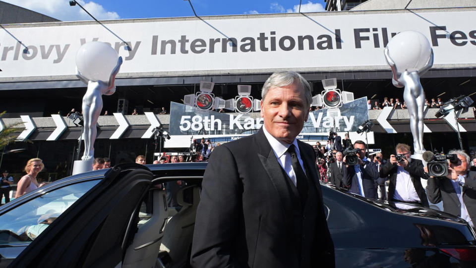 Viggo Mortensen at the 2024 Karlovy Vary Film Festival.