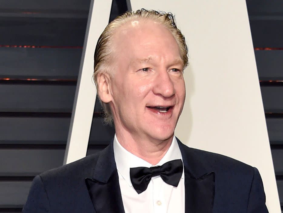 Bill Maher is "a little cautious" around vaccines. (Photo: Evan Agostini/Invision/AP)