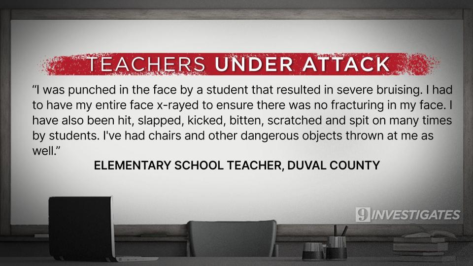 9 Investigates gathered comments from teachers across Central Florida.