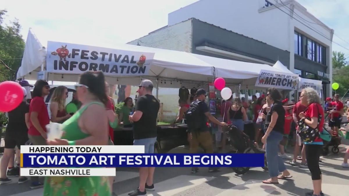 Tomato Fest gets underway in East Nashville, TN