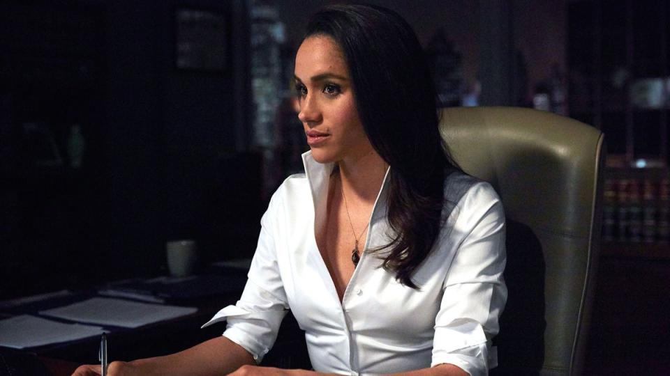 Suits helped Markle rise to fame until she left acting behind to marry Prince Harry in 2018 (Kobal/Shutterstock)