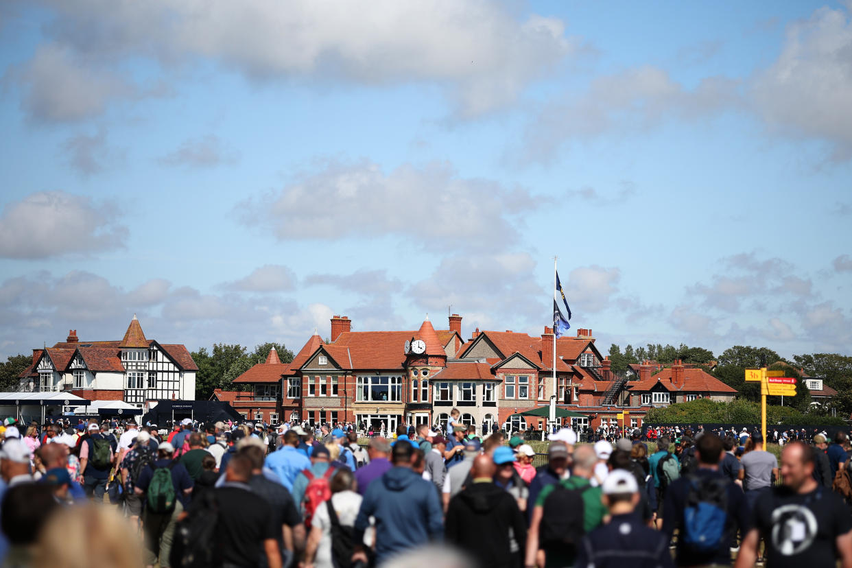 R&A CEO Martin Slumbers said Wednesday that there has been no direct intelligence about a protest at the British Open this week.