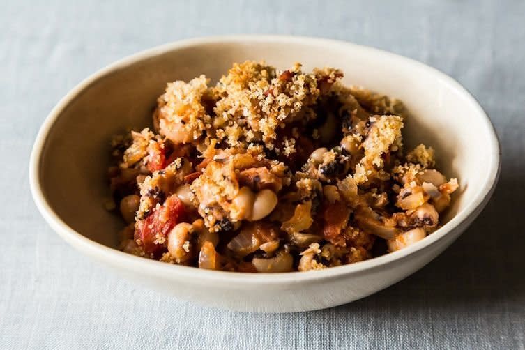 <strong>Get the <a href="http://food52.com/recipes/2360-black-eyed-pea-cassoulet" target="_blank">Black-Eyed Pea Cassoulet recipe</a> by Kayb from Food52</strong>