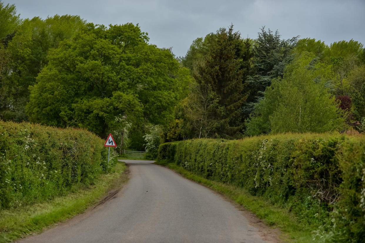 GV of Haye Lane, Ombersley, Droitwich, Worcestershire, May 23 2021 . See SWNS story SWMDmissing. Amanda's worried mum Carol Hull posted a series of heartbreaking appeals as locals organised search parties to help find the missing horse rider. Directly appealing to her daughter, she wrote on Facebook: 