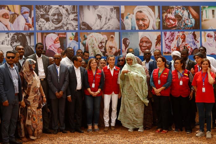 La reina Letizia en Mauritania