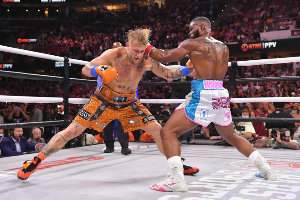 Jake Paul defeated Tyron Woodley earlier this year  (Getty)