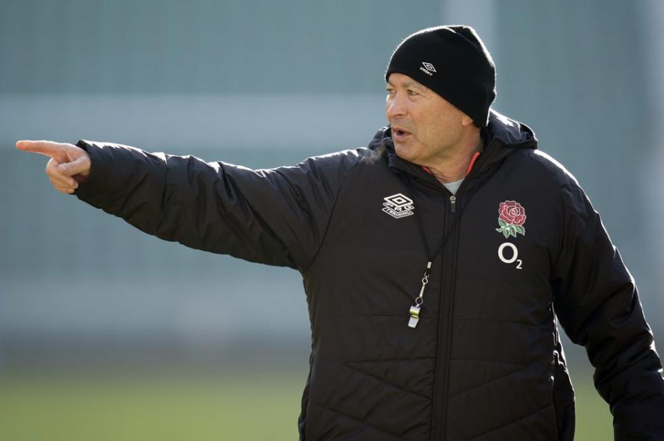 Eddie Jones has installed Scotland as favourites for the Calcutta Cup clash (Andrew Matthews/PA) (PA Wire)