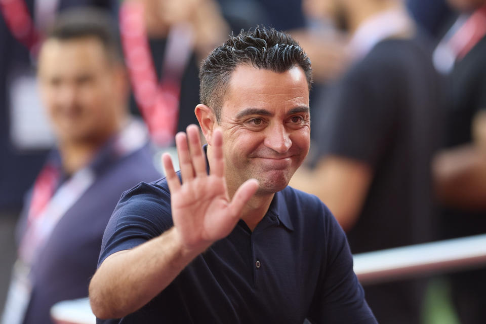 Hansi Flick takes ownership of Xavi’s Barcelona club car