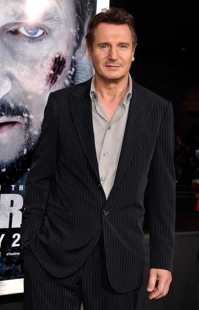 The Grey LA Premiere 2012 Liam Neeson