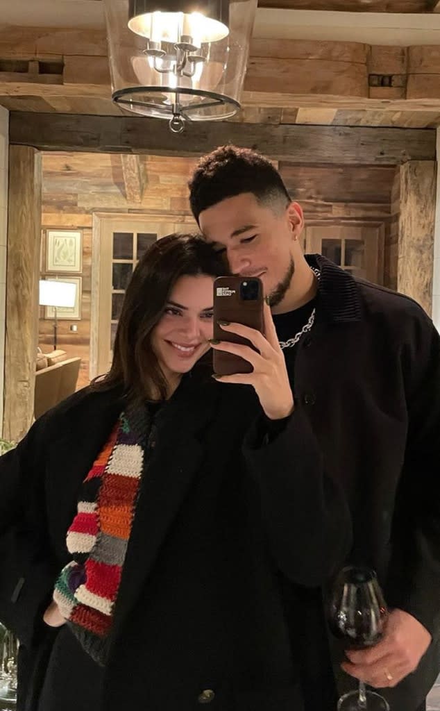 Kylie & Kendall Jenner Support Devin Booker