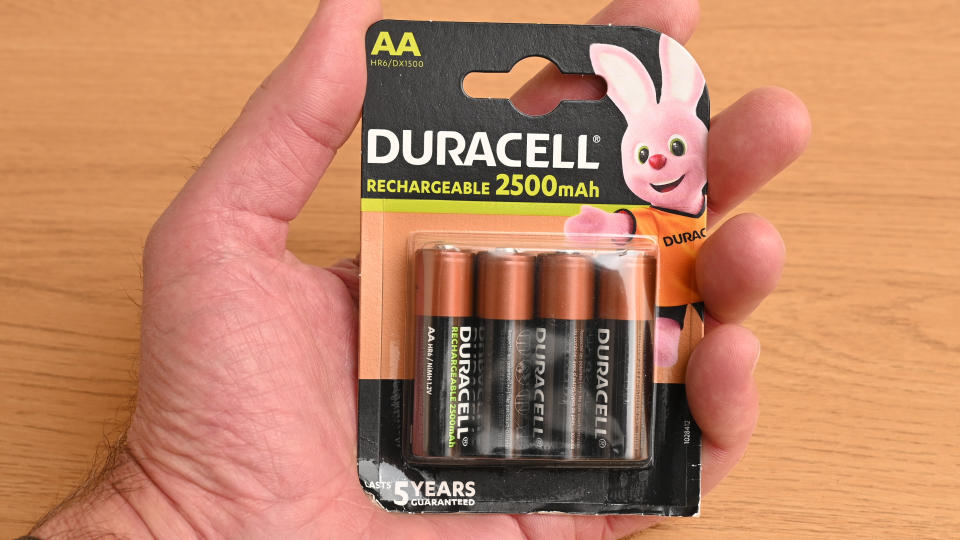 Duracell Rechargeable AA and AAA batteries