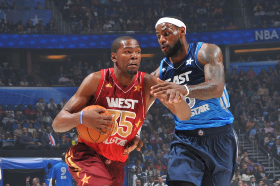 Kevin Durant vs LeBron James, 2012 All-Star Game