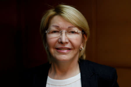 Venezuela's dismissed chief prosecutor Luisa Ortega Diaz poses for a picture during an interview with Reuters in Caracas, Venezuela August 10, 2017. REUTERS/Carlos Garcia Rawlins