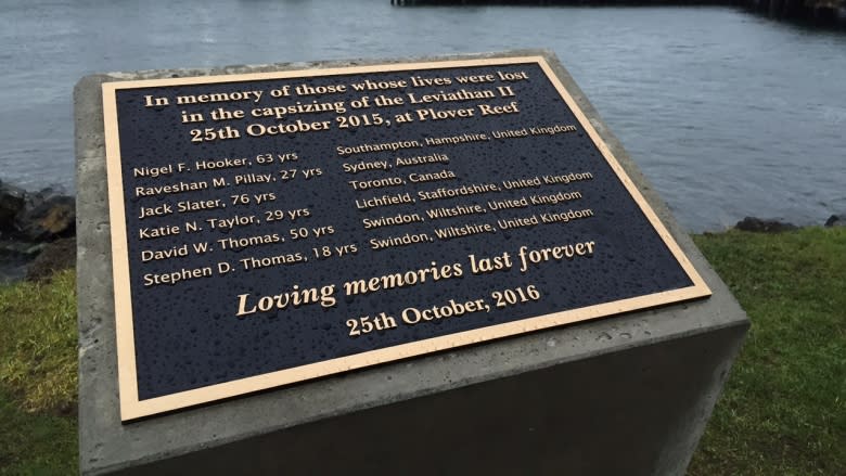 Emotional ceremony marks anniversary of Tofino whale-watching tragedy