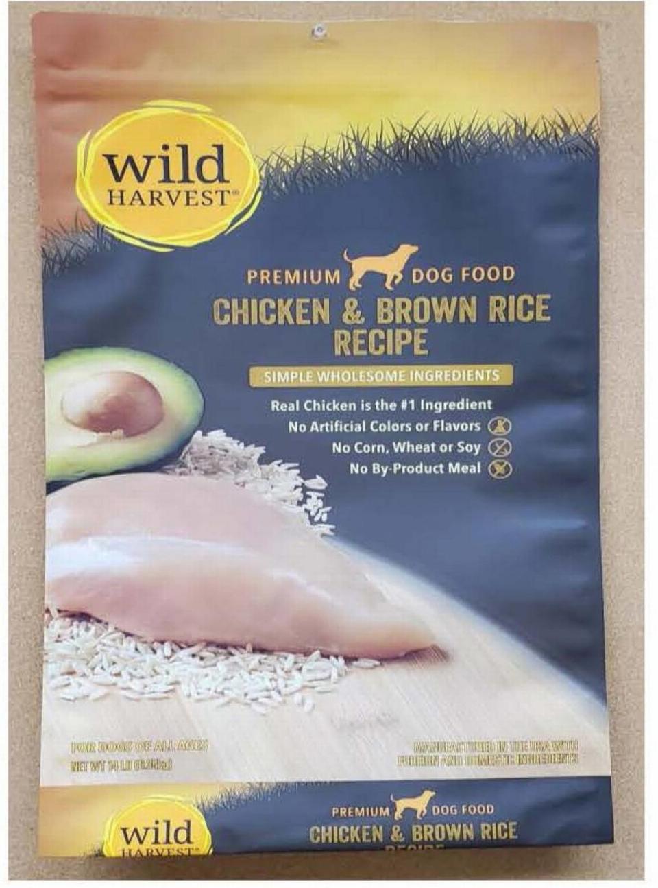 Wild Harvest Premium Dog Food Chicken & Brown Rice Recipe