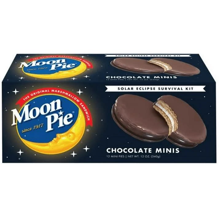 MoonPie is selling a Solar Eclipse Survival Kit. MoonPie