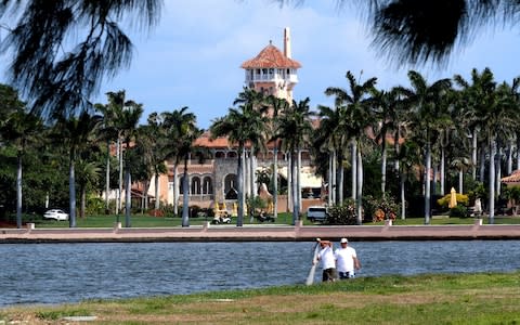 Donald Trump Mar-a-Lago Irma - Credit: Reuters