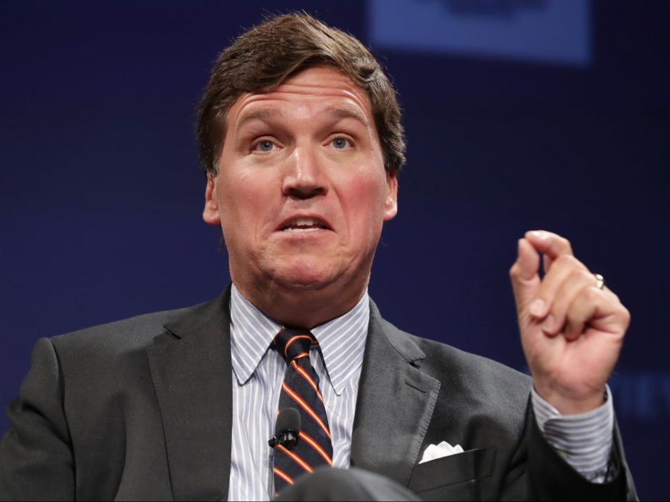 Tucker Carlson has been lambasted for his comments. (Getty Images)