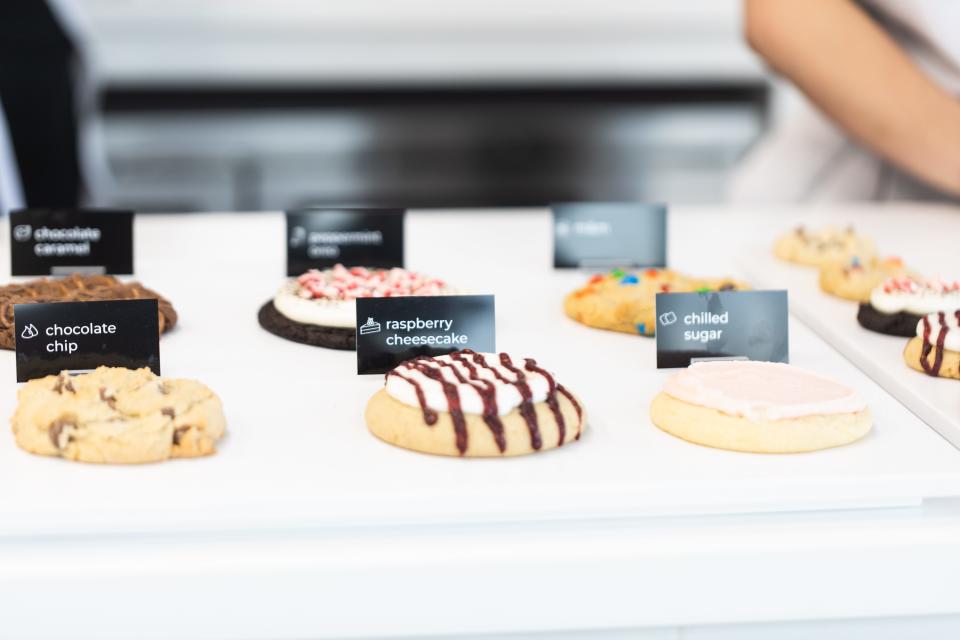 Crumbl Cookies, a Utah-based franchise known for its weekly rotating menu of cookie flavors served up in bright pink boxes, is expected to open its first location in the Greater Lansing area later this summer.
