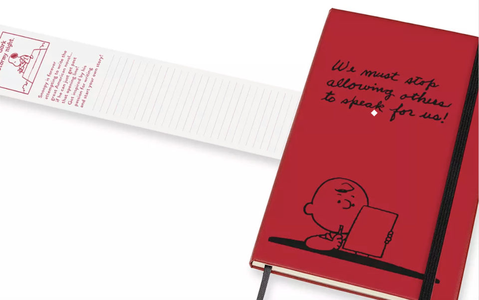 Moleskine X Peanuts Snoopy. PHOTO: Lazada