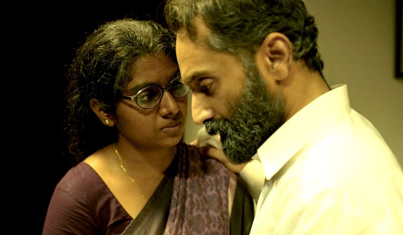 Malik underlines that Roselyn (Nimisha Sajayan) cannot be contained in the box of simply being the romantic interest. Image credit: Amazon Prime/ Anto Joseph Film Company