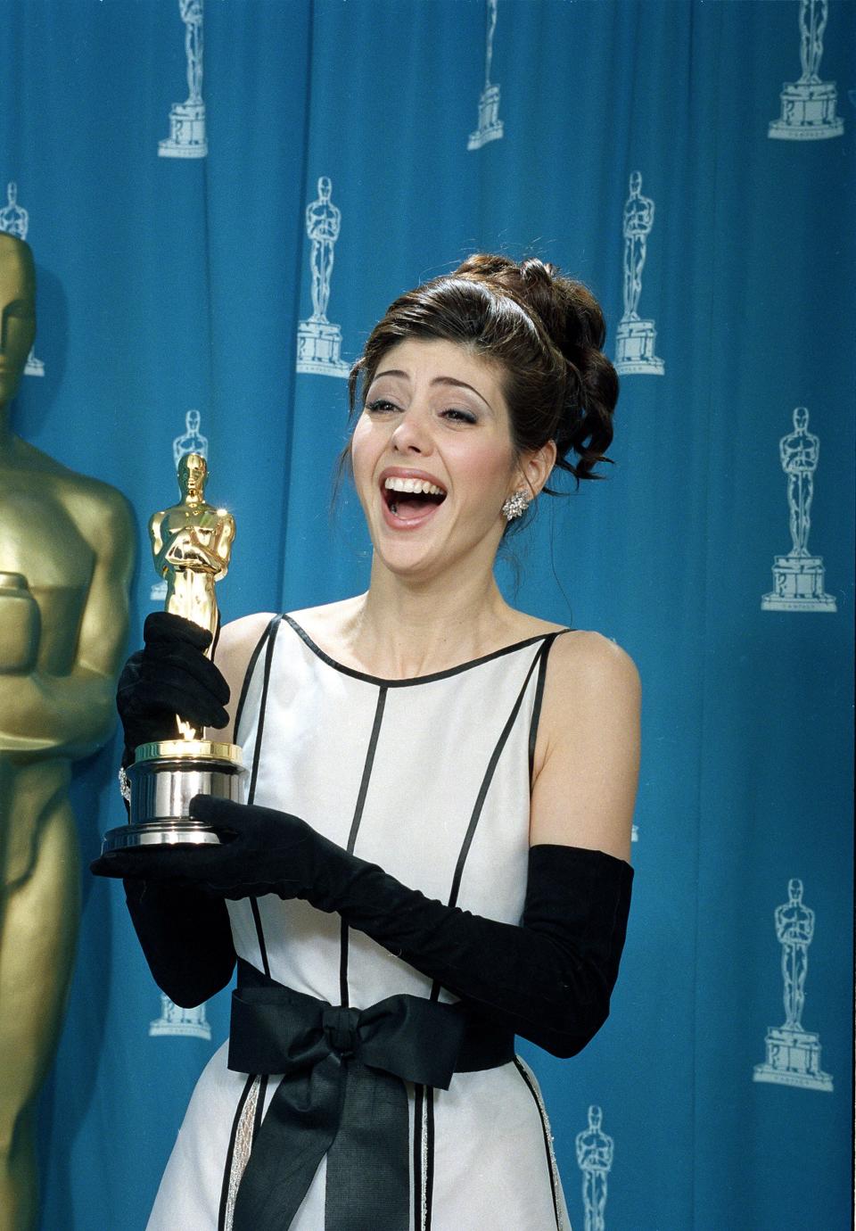 Marisa Tomei was a surprise Oscar winner in 1993 for "My Cousin Vinny."
