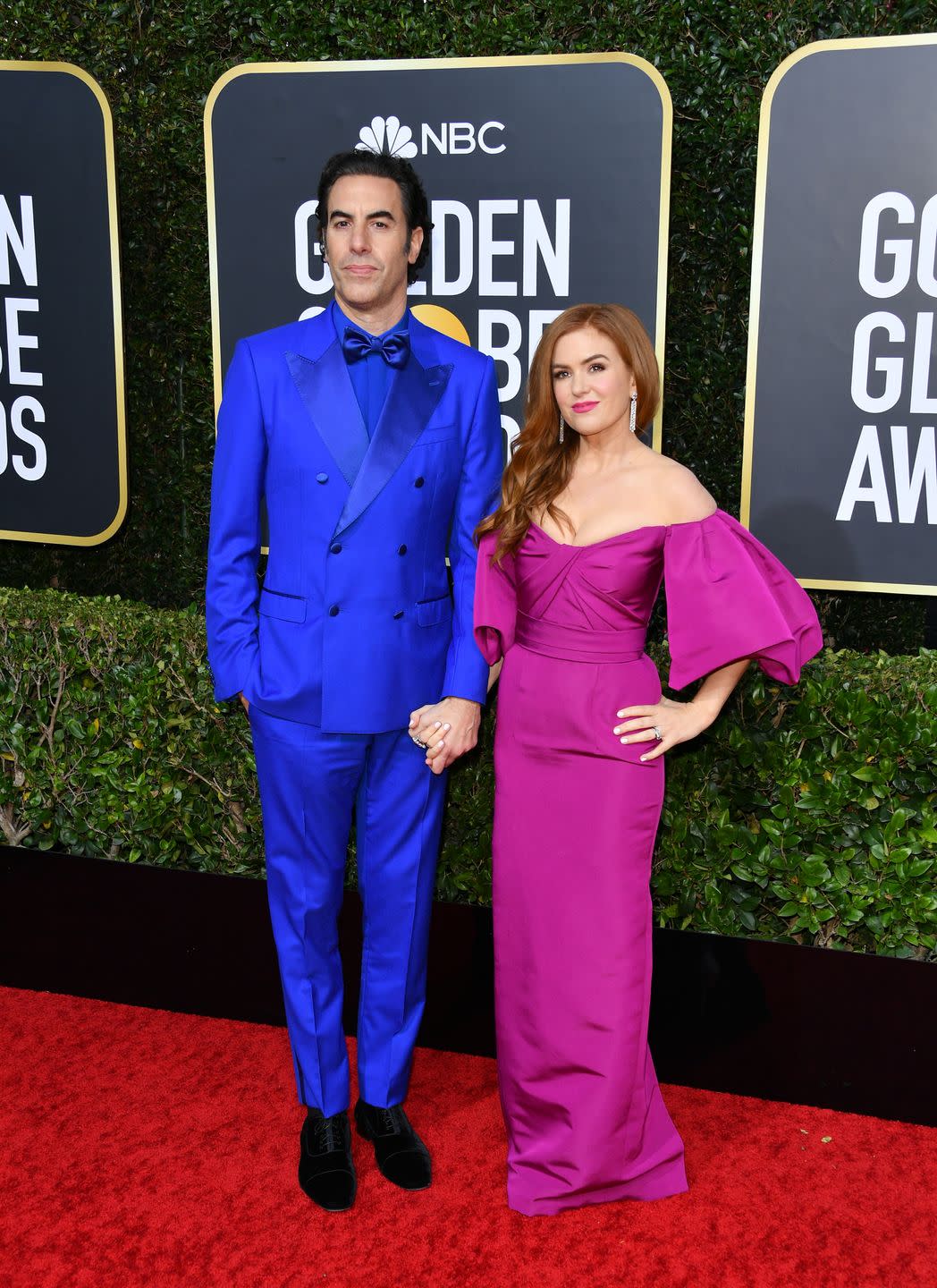 sacha baron cohen and isla fisher