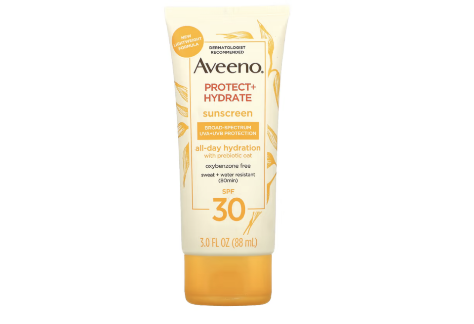  Aveeno, Protect + Hydrate Sunscreen. (PHOTO: iHerb)