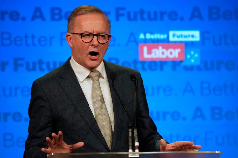 Labour Party leader Anthony Albanese (AP) (AP)