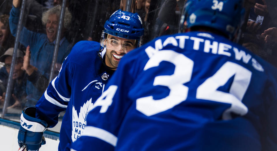 Toronto Maple Leafs centre Nazem Kadri has set a high bar for himself and his teammates. (Getty)