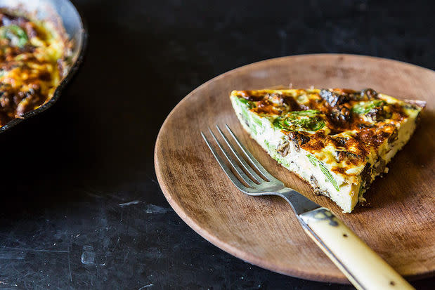 Fiddlehead Frittata