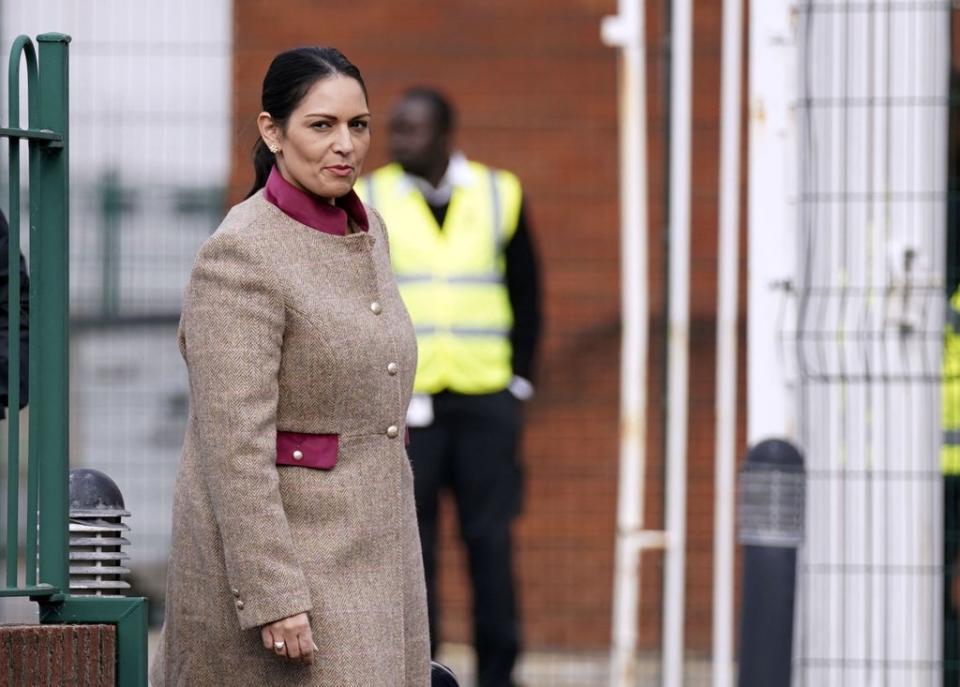 Home Secretary Priti Patel said MPs could be asked to share their whereabouts with police about all business-related visits (Steve Parsons/PA) (PA Wire)