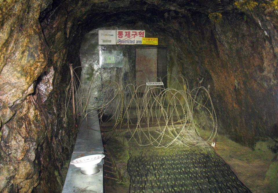 North South Korea DMZ intrusion tunnel