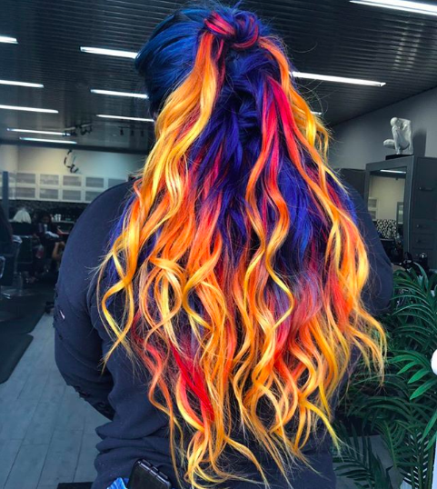 This "Blue Phoenix" Dye Job Combines Fire and Ice