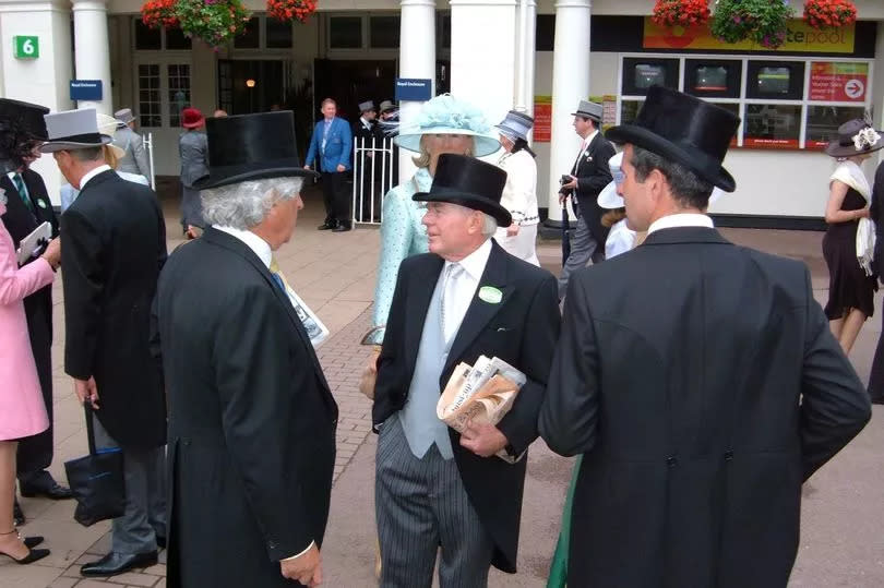 Eddie at Royal Ascot in 2005