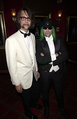 The dudes from Ministry at the New York premiere of Warner Brothers' A.I.: Artificial Intelligence