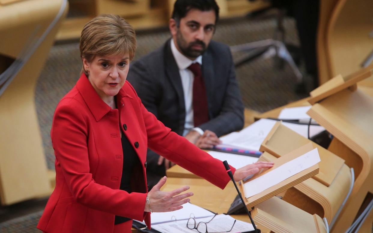 Nicola Sturgeon - Fraser Bremner/Getty Images