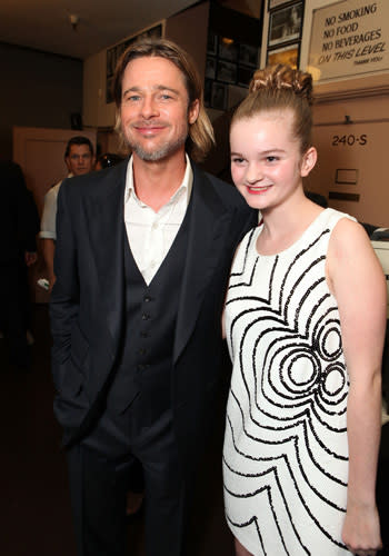 Brad Pitt and Kerris Dorsey