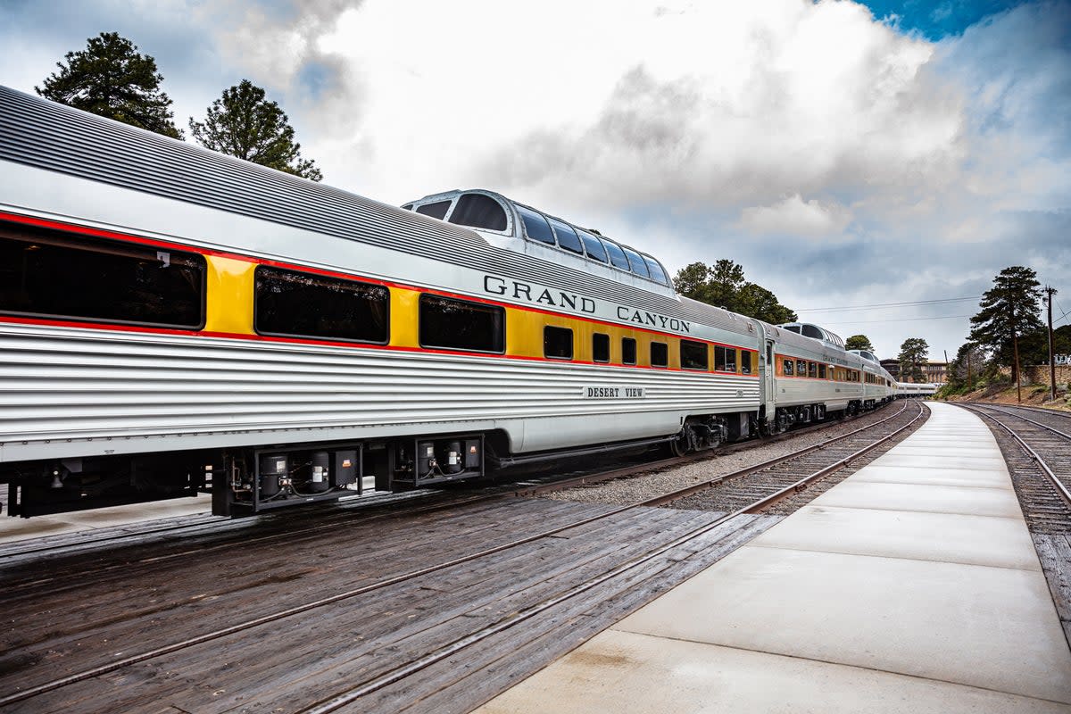 The Grand Canyon Railway has been added to the US National Register of Historic Places (Getty Images)