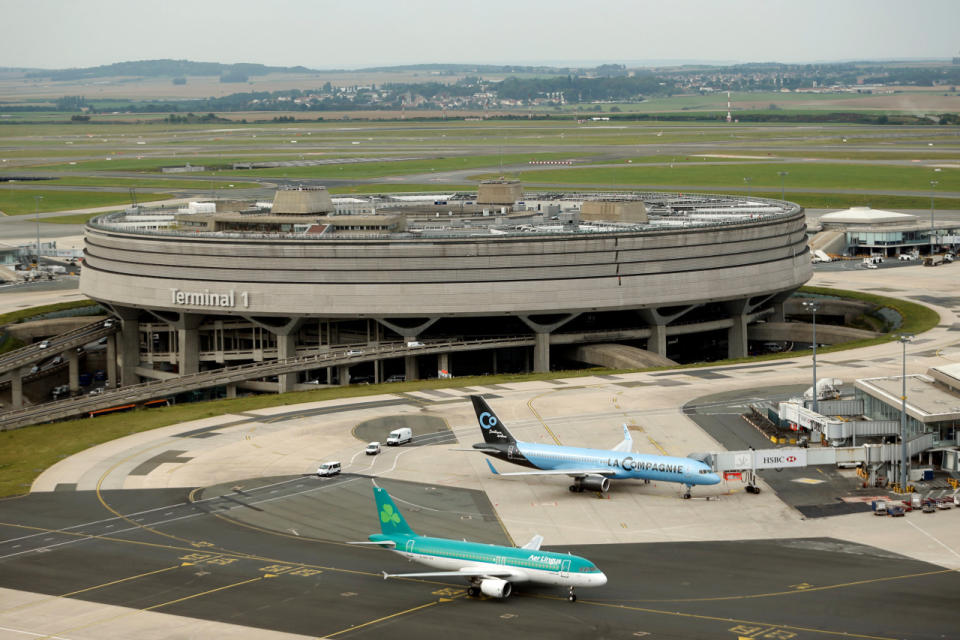 A general view shows Terminal 1 at the Charles de Gaulle International Airport, in Roissy, near Paris, Sept. 17, 2014, where missing EgyptAir Flight 804 originated from. (Reuters/Charles Platia)