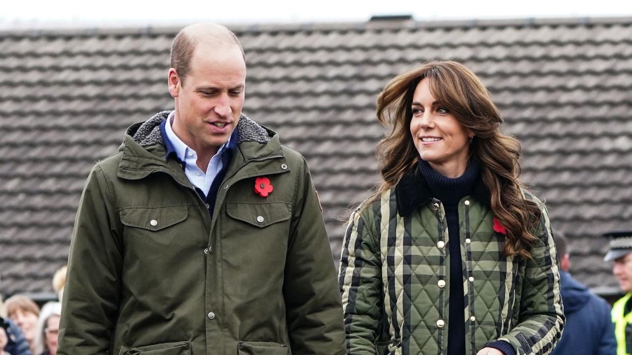 William and Kate in Scotland