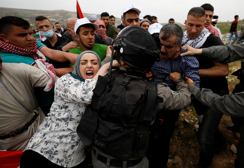 West Bank Land Day demonstrations